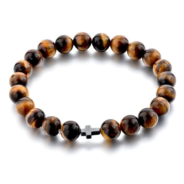 Natural tiger eye stone bracelet